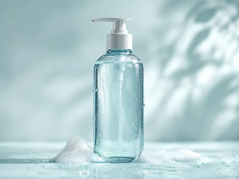 Body wash cosmetic product format