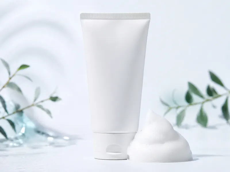 Facial cleanser cosmetic product format