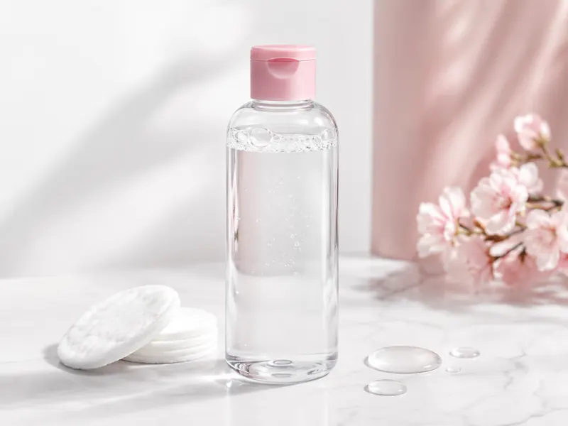 Micellar water cosmetic product format