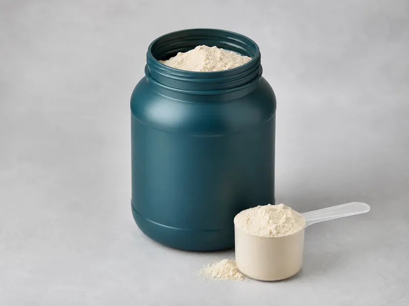 Protein powder supplement format