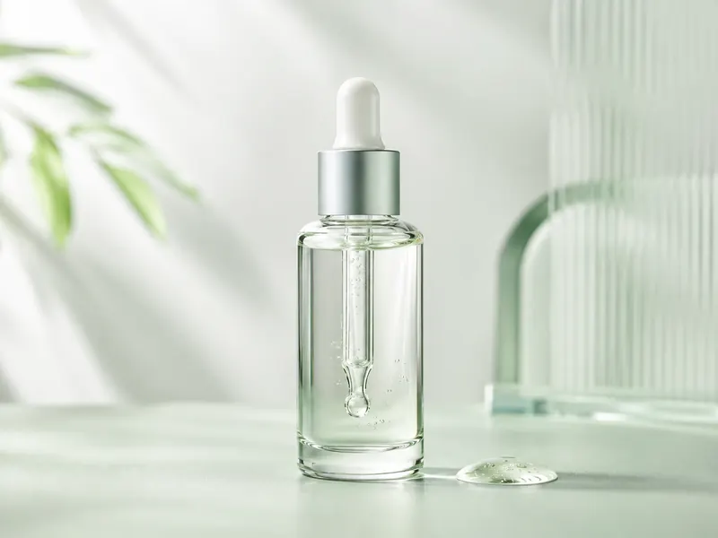 Scalp serum cosmetic product format