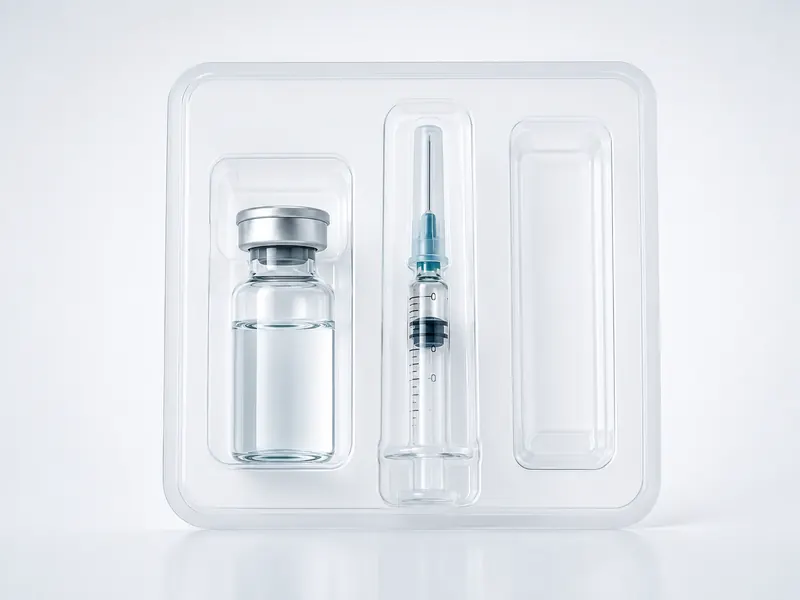 Sterile vial and prefilled syringe pharmaceutical format